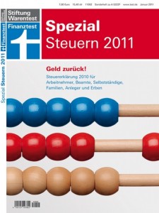 Finanztest Spezial Steuern 2011 Cover